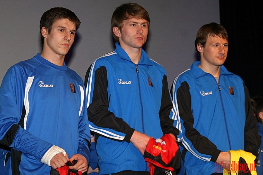 Prezentacja pikarzy Olimpii Elblg przed rund wiosenn sezonu 2009/2010, fot. 14