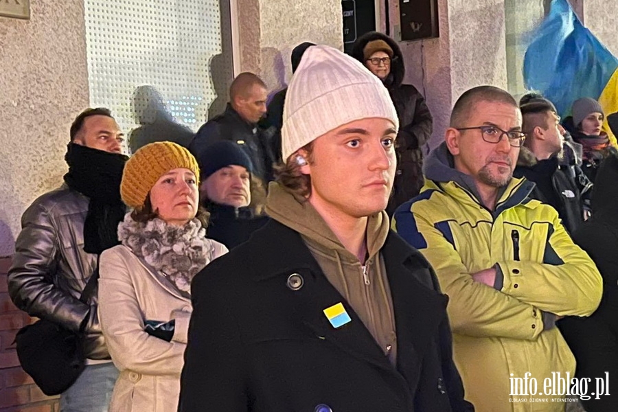 Elblanie solidarni z Ukrain, fot. 1