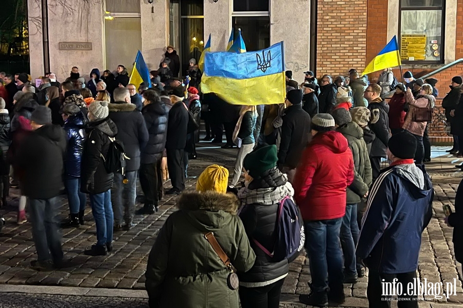 Elblanie solidarni z Ukrain, fot. 2