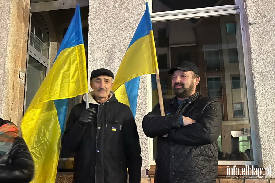 Elblanie solidarni z Ukrain, fot. 4