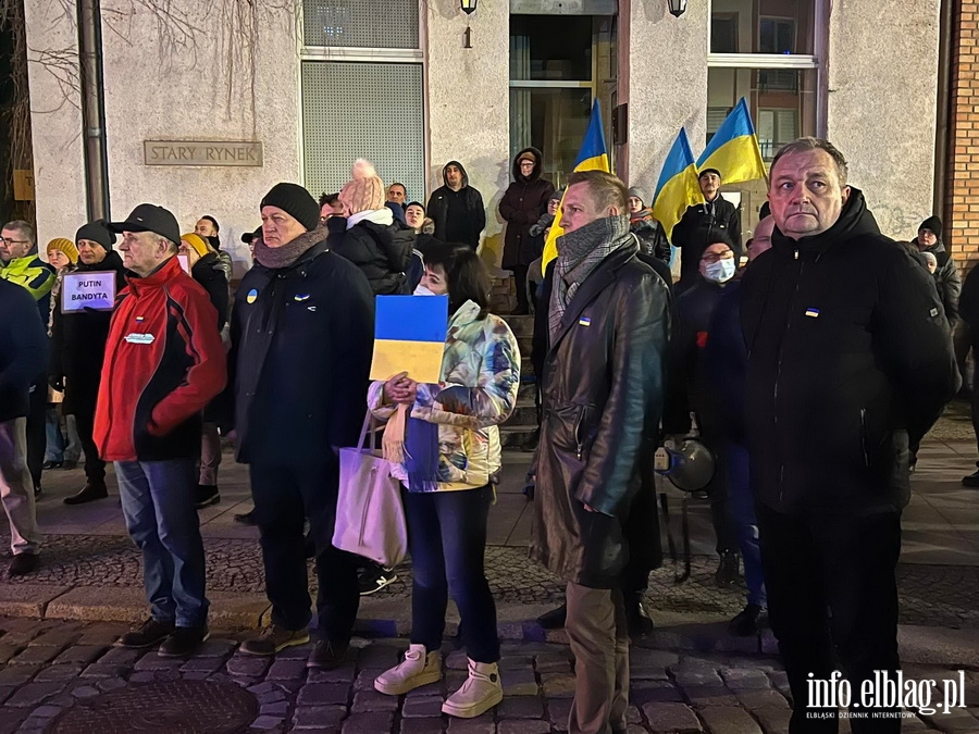Elblanie solidarni z Ukrain, fot. 19