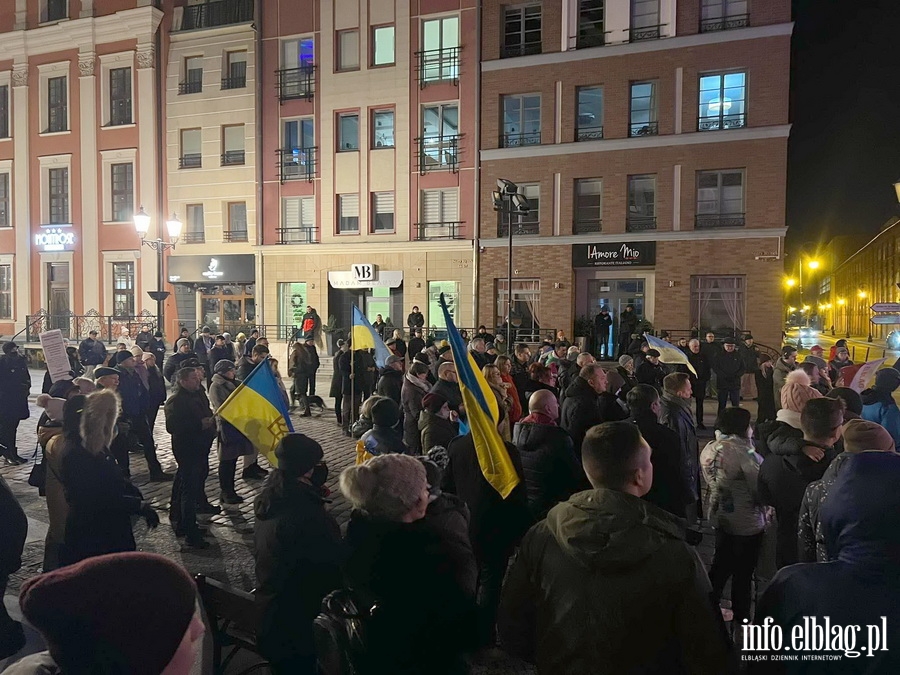 Elblanie solidarni z Ukrain, fot. 21
