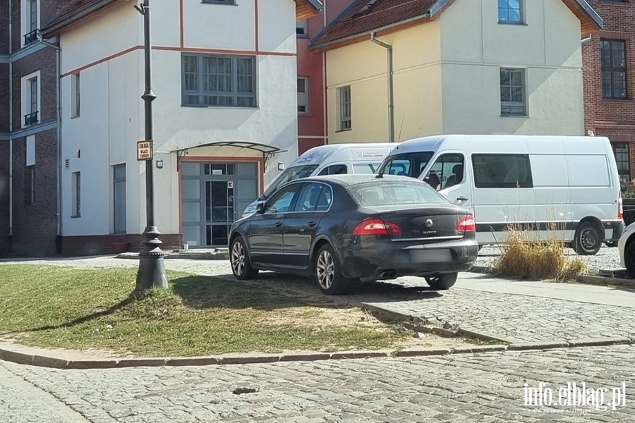 Mistrzowie parkowania w Elblgu (cz 143)	, fot. 10
