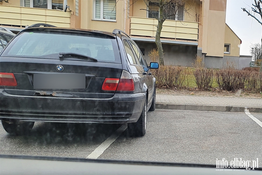 Mistrzowie parkowania w Elblgu (cz 148), fot. 4