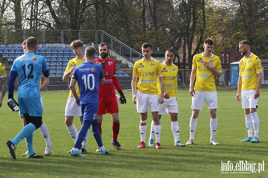 Olimpia Elblg - Znicz Pruszkw, fot. 1