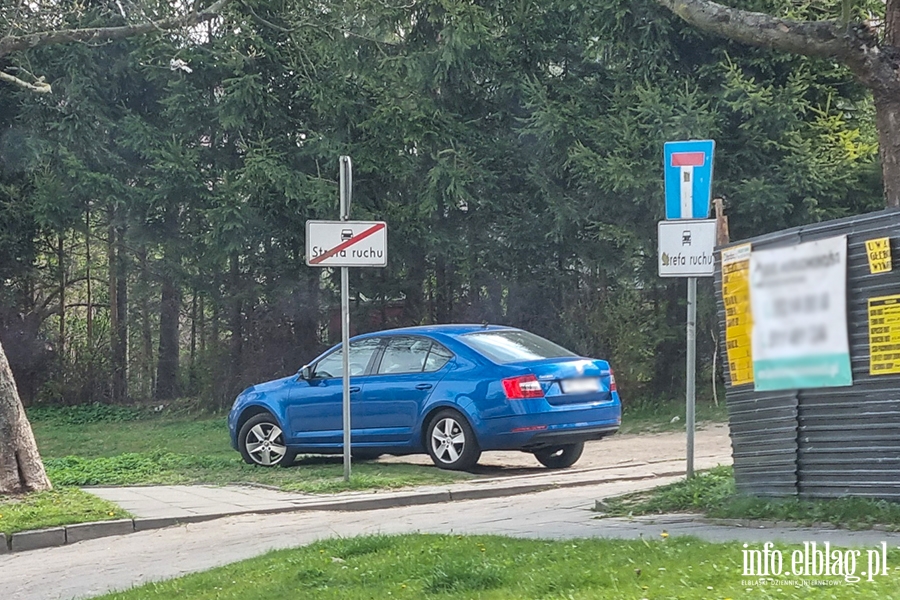 Mistrzowie parkowania w Elblgu (cz 151), fot. 3