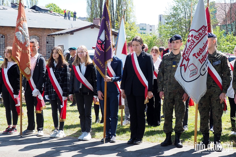 77. Rocznica wyzwolenia Obozu Koncentracyjnego Stutthof (Podobz w Elblgu), fot. 1