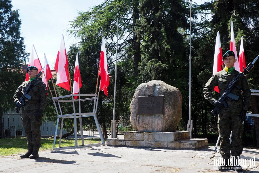 77. Rocznica wyzwolenia Obozu Koncentracyjnego Stutthof (Podobóz w Elblągu), fot. 2