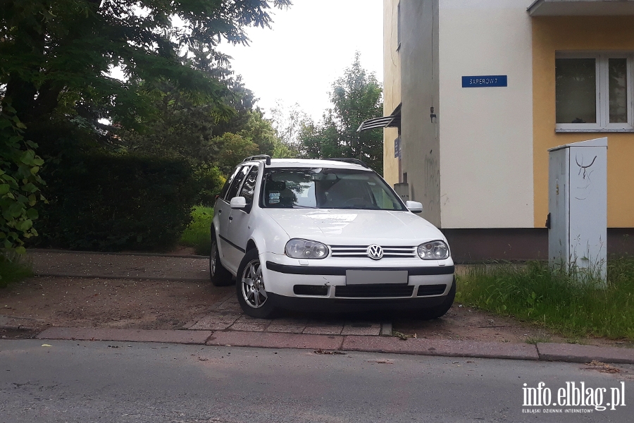 Mistrzowie parkowania w Elblgu (cz 159), fot. 8