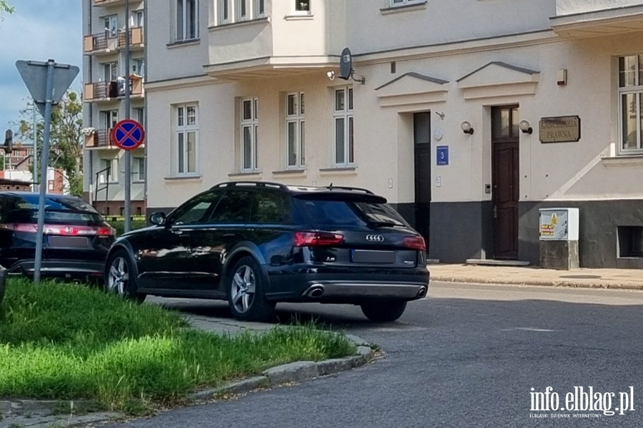 Mistrzowie parkowania w Elblgu (cz 159), fot. 10
