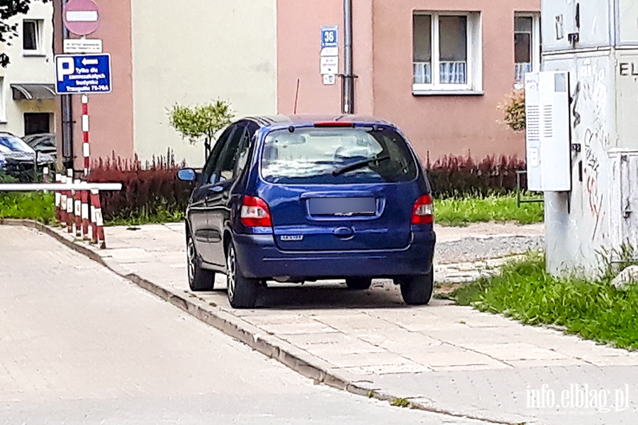 Mistrzowie parkowania w Elblgu (cz 167), fot. 8