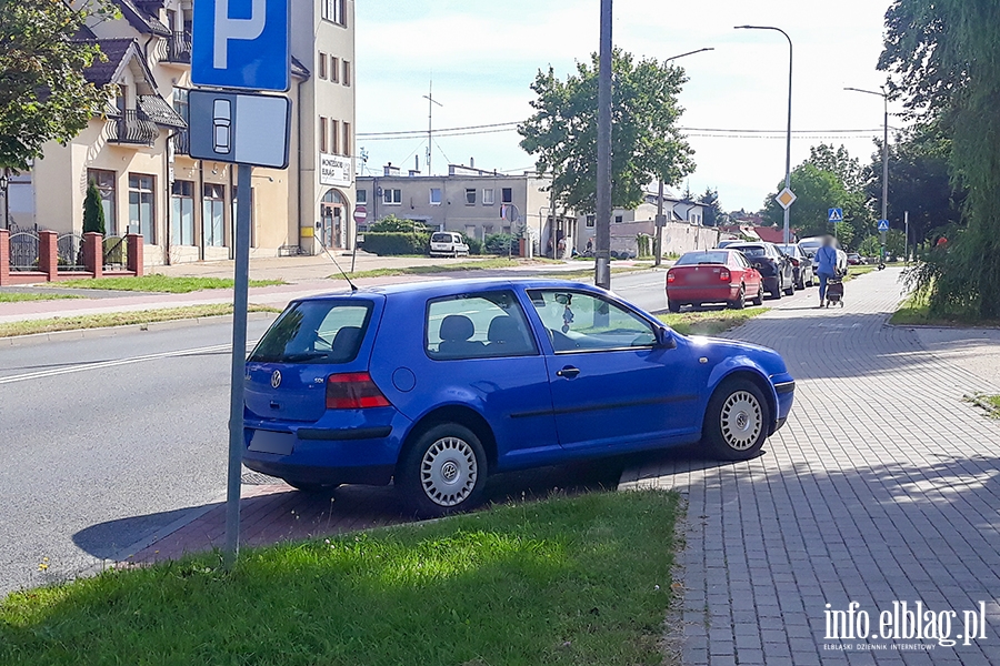 Mistrzowie parkowania w Elblgu (cz 172), fot. 9