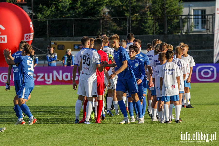 Derby dla Olimpii. Elblanie rozbili Stomil 4:0, fot. 1