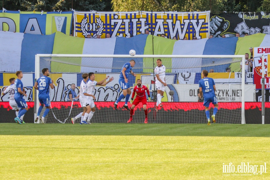 Derby dla Olimpii. Elblanie rozbili Stomil 4:0, fot. 4