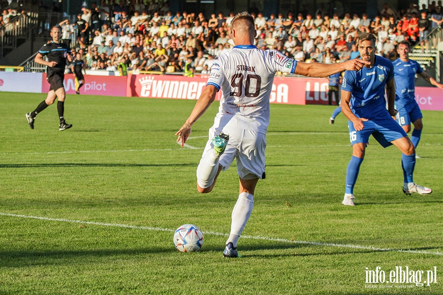 Derby dla Olimpii. Elblanie rozbili Stomil 4:0, fot. 5