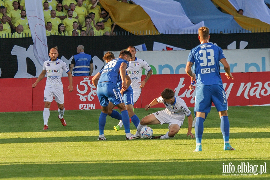 Derby dla Olimpii. Elblanie rozbili Stomil 4:0, fot. 6