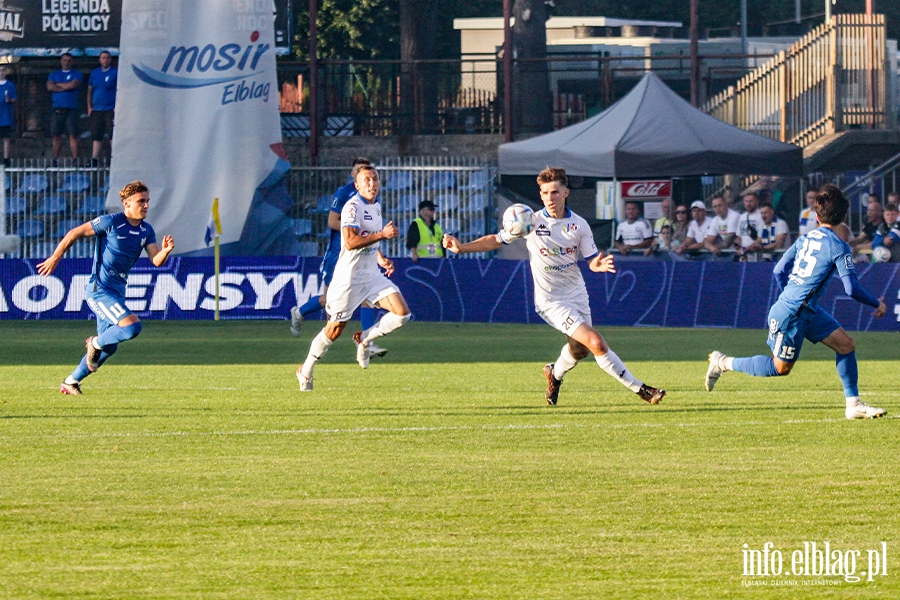 Derby dla Olimpii. Elblanie rozbili Stomil 4:0, fot. 7