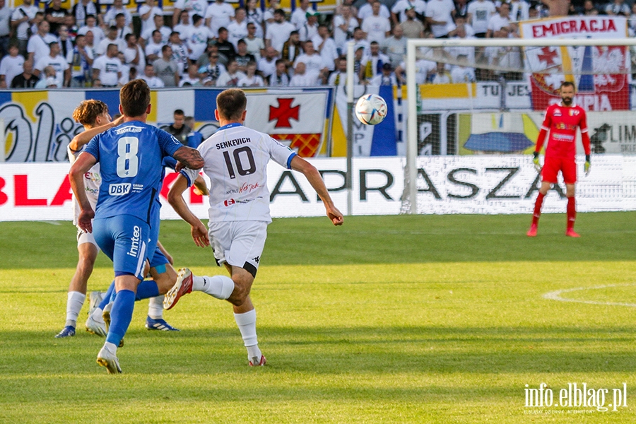 Derby dla Olimpii. Elblanie rozbili Stomil 4:0, fot. 16