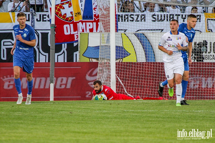 Derby dla Olimpii. Elblanie rozbili Stomil 4:0, fot. 21