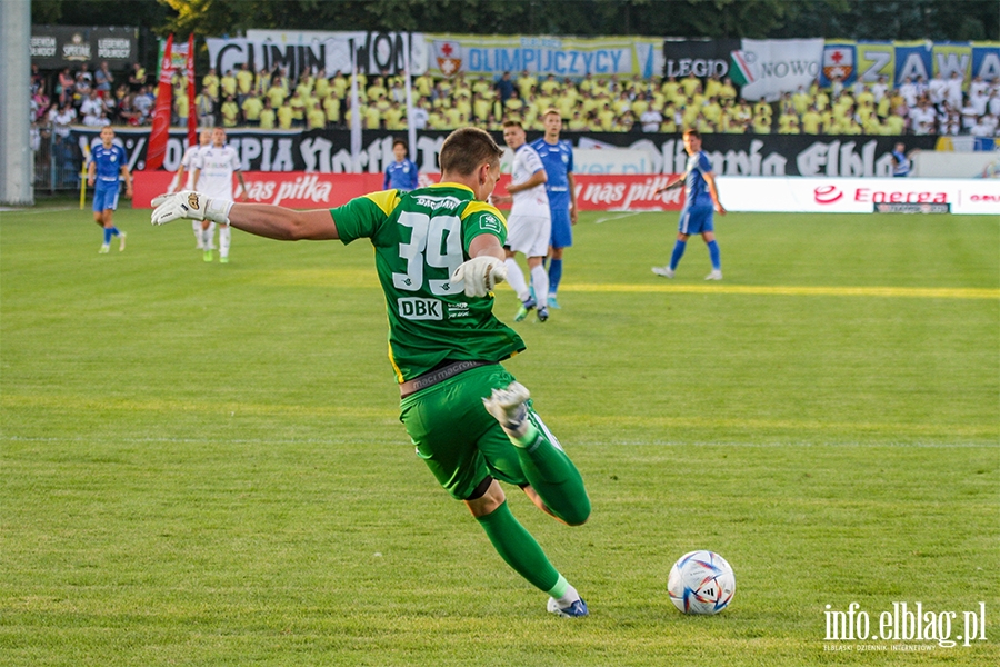 Derby dla Olimpii. Elblanie rozbili Stomil 4:0, fot. 31