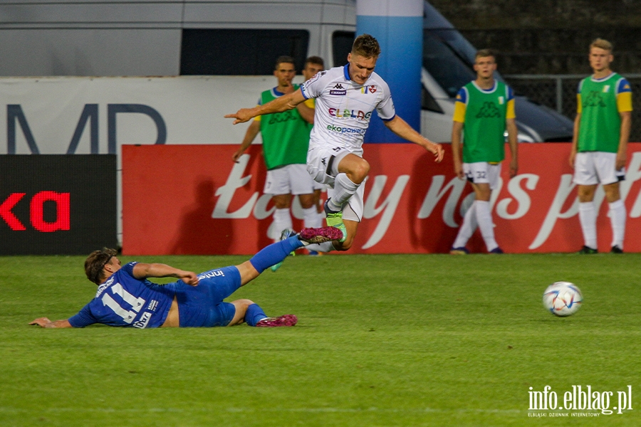 Derby dla Olimpii. Elblanie rozbili Stomil 4:0, fot. 47