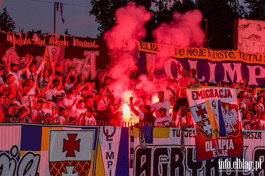 Derby dla Olimpii. Elblanie rozbili Stomil 4:0, fot. 51