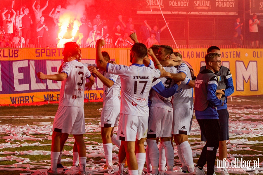 Derby dla Olimpii. Elblanie rozbili Stomil 4:0, fot. 61