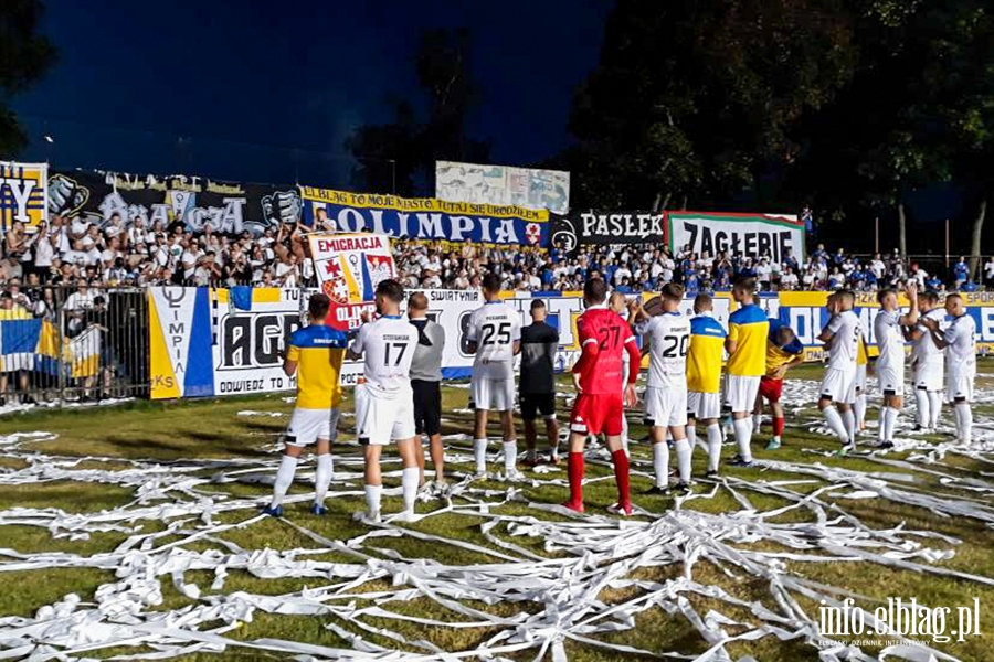 Derby dla Olimpii. Elblanie rozbili Stomil 4:0, fot. 64