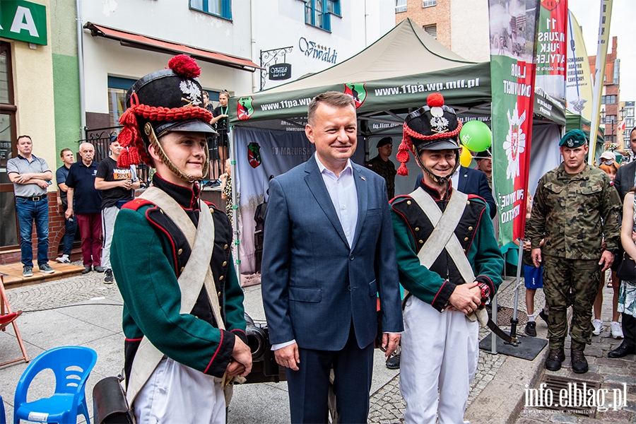 Mariusz Baszczak w Elblgu: Warto by czci wielkiej, wojskowej rodziny NATO, fot. 11