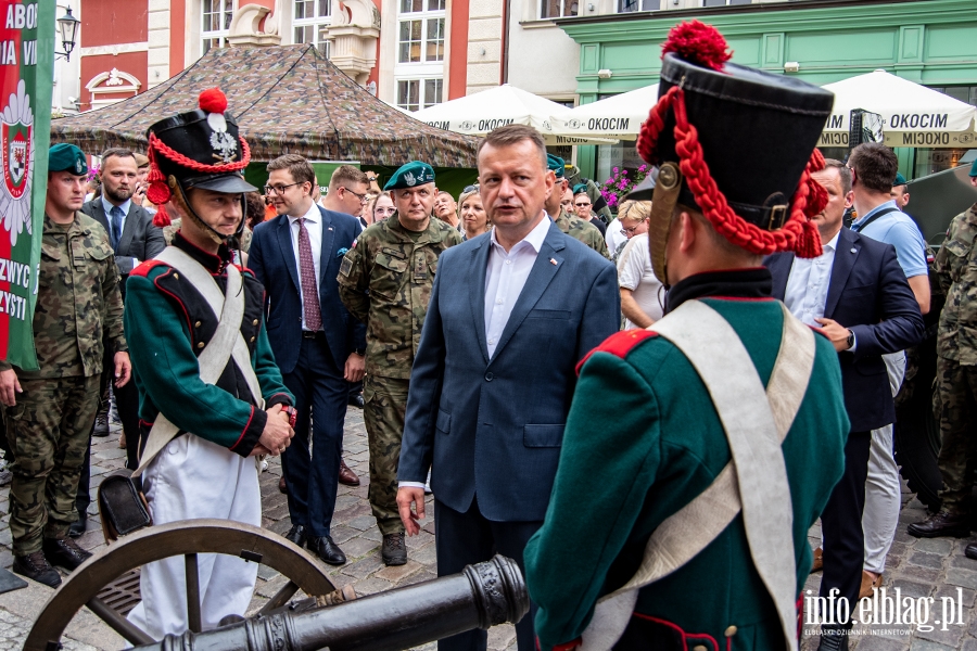 Mariusz Baszczak w Elblgu: Warto by czci wielkiej, wojskowej rodziny NATO, fot. 12