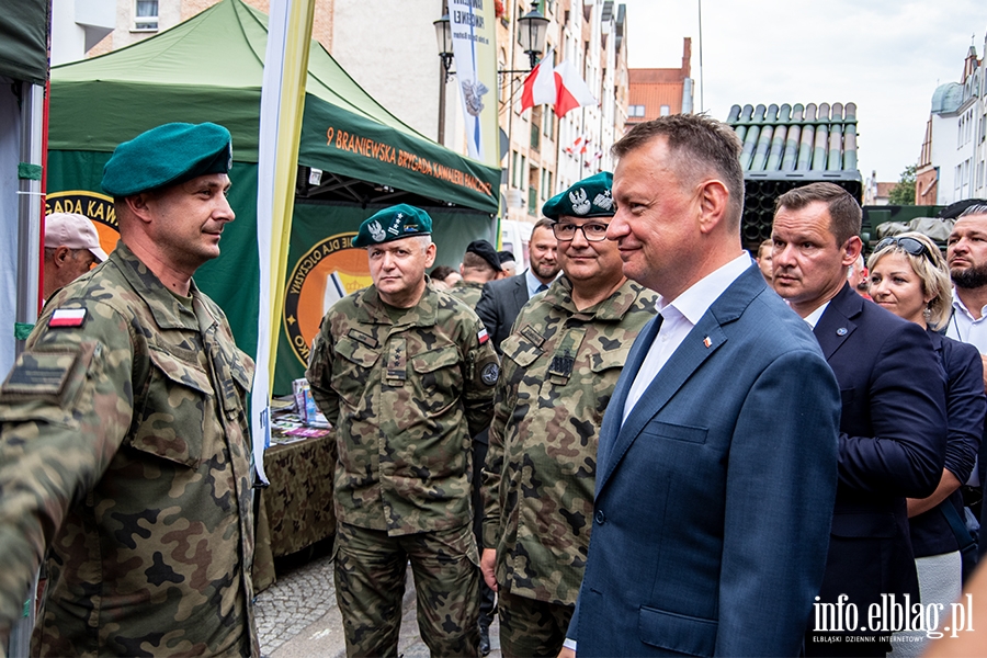 Mariusz Baszczak w Elblgu: Warto by czci wielkiej, wojskowej rodziny NATO, fot. 13