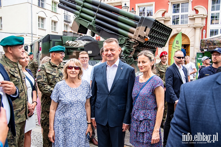 Mariusz Baszczak w Elblgu: Warto by czci wielkiej, wojskowej rodziny NATO, fot. 14