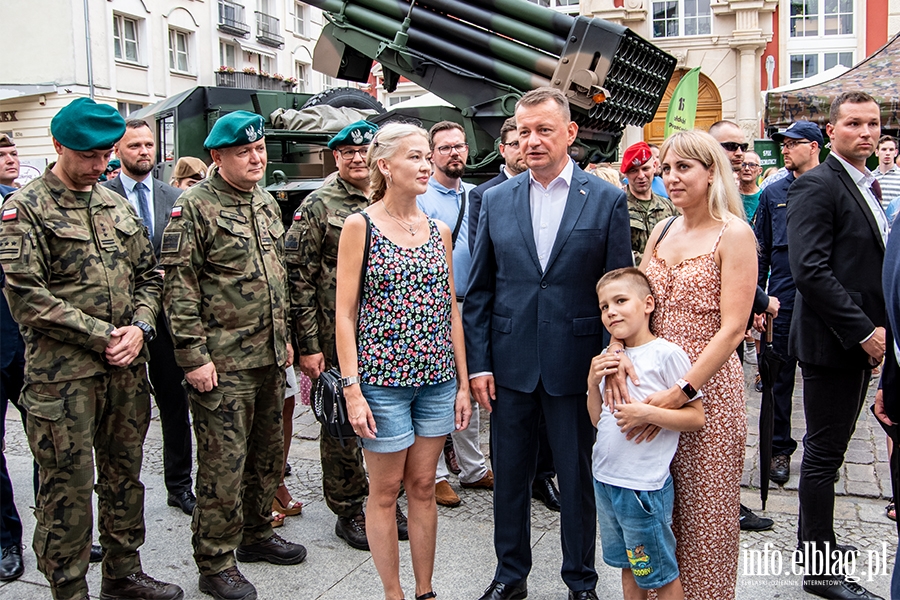Mariusz Baszczak w Elblgu: Warto by czci wielkiej, wojskowej rodziny NATO, fot. 17