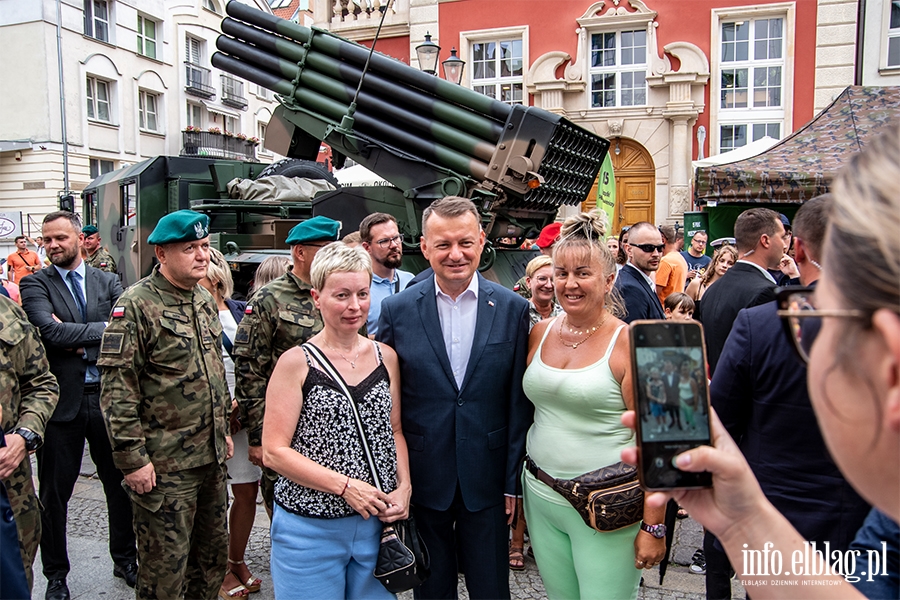 Mariusz Baszczak w Elblgu: Warto by czci wielkiej, wojskowej rodziny NATO, fot. 19