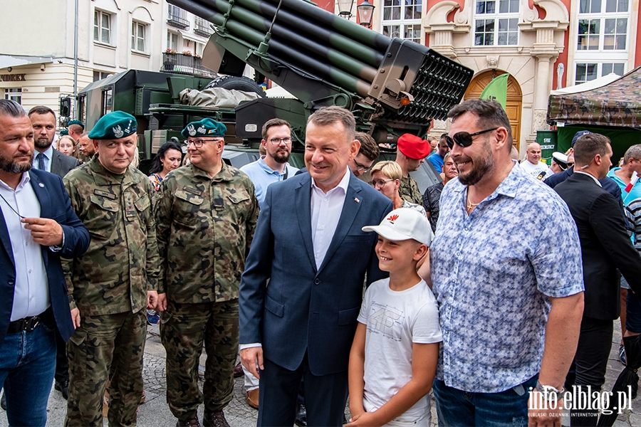Mariusz Baszczak w Elblgu: Warto by czci wielkiej, wojskowej rodziny NATO, fot. 21