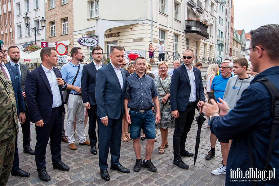 Mariusz Baszczak w Elblgu: Warto by czci wielkiej, wojskowej rodziny NATO, fot. 26