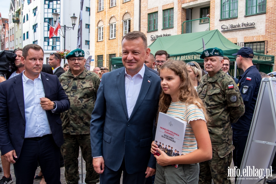 Mariusz Baszczak w Elblgu: Warto by czci wielkiej, wojskowej rodziny NATO, fot. 32