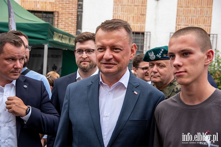 Mariusz Baszczak w Elblgu: Warto by czci wielkiej, wojskowej rodziny NATO, fot. 34