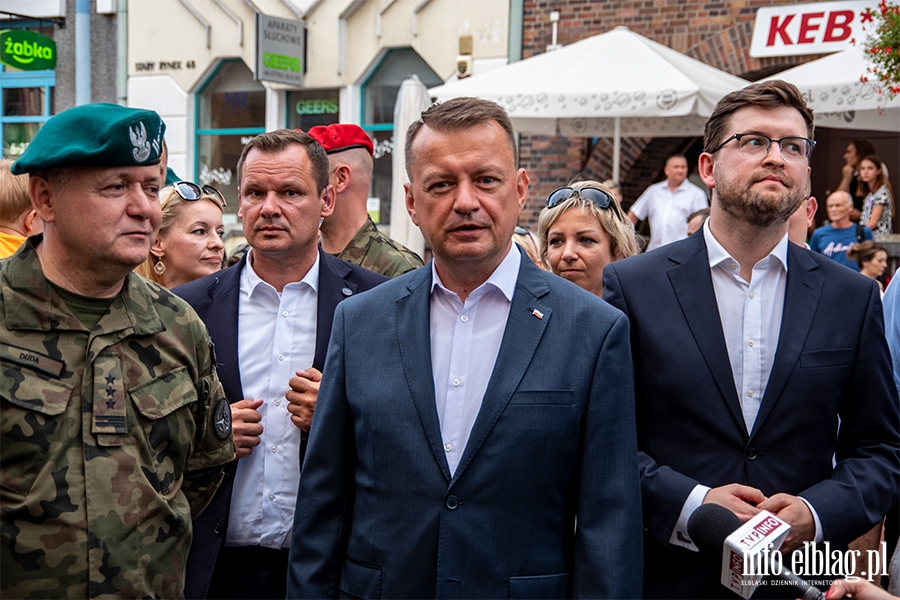 Mariusz Baszczak w Elblgu: Warto by czci wielkiej, wojskowej rodziny NATO, fot. 36