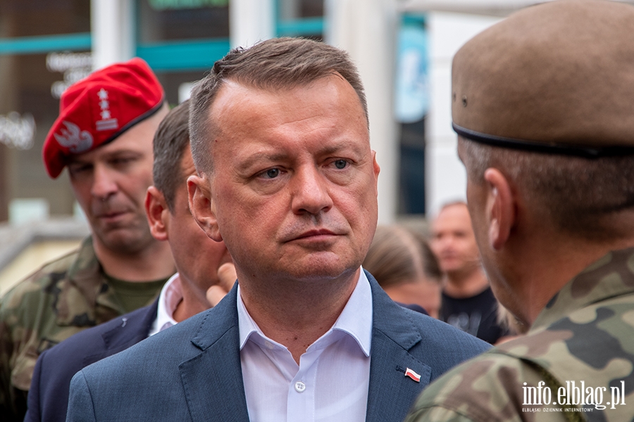 Mariusz Baszczak w Elblgu: Warto by czci wielkiej, wojskowej rodziny NATO, fot. 38