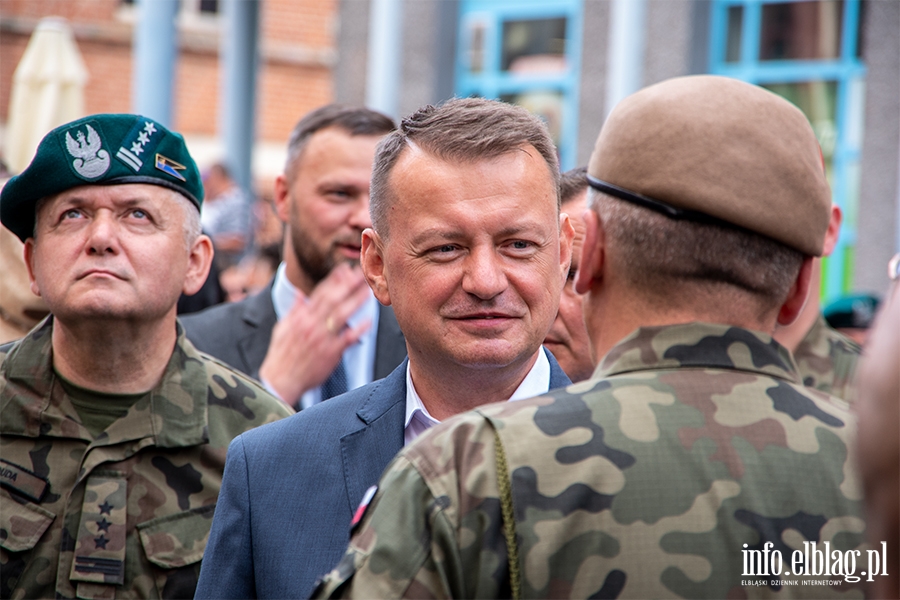Mariusz Baszczak w Elblgu: Warto by czci wielkiej, wojskowej rodziny NATO, fot. 39
