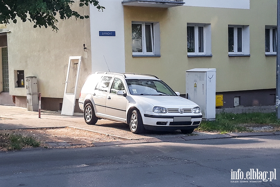 Mistrzowie parkowania w Elblgu (cz 177), fot. 4