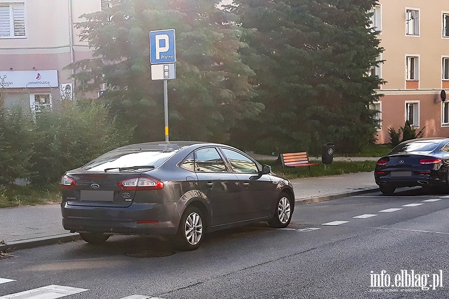 Mistrzowie parkowania w Elblgu (cz 177), fot. 8