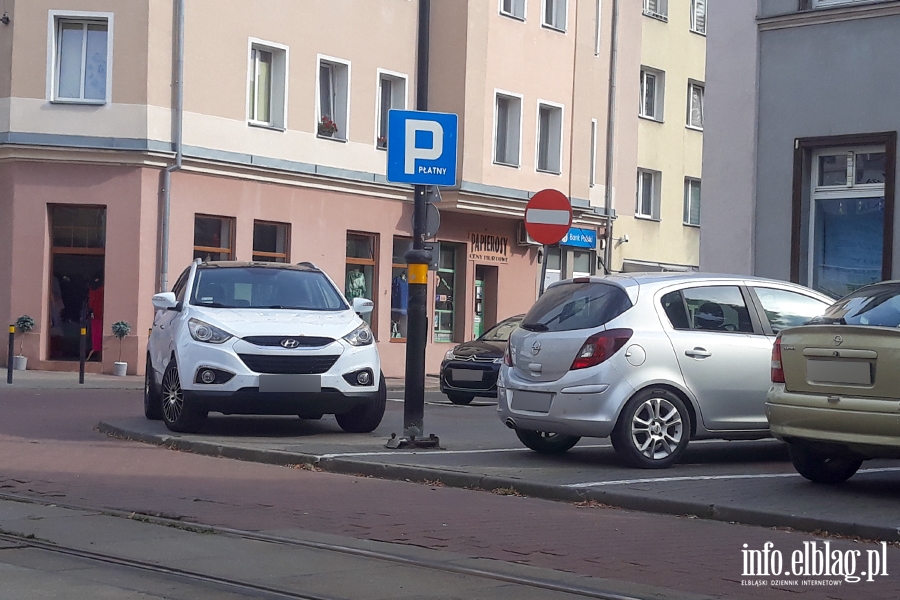 Mistrzowie parkowania w Elblgu (cz 178), fot. 1