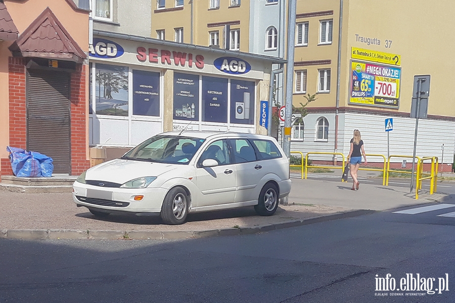 Mistrzowie parkowania w Elblgu (cz 178), fot. 6