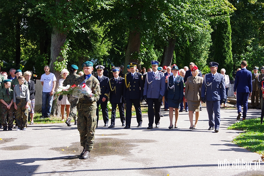 83. rocznica wybuchu II wojny wiatowej. Obchody w Elblgu, fot. 13