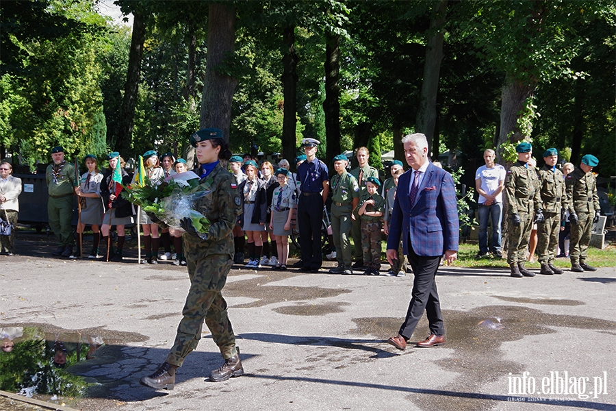 83. rocznica wybuchu II wojny wiatowej. Obchody w Elblgu, fot. 19