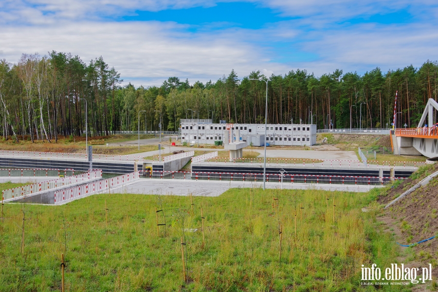 INFO na Przekopie tu przed oficjalnym otwarciem Kanau przez Mierzej Wilan, fot. 67