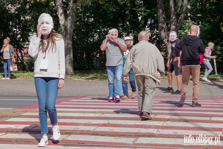 Agrounia zablokowaa al. Grunwaldzk. Micha Koodziejczak: "Tak kilku ludzi zatrzymuje rozwj Polski", fot. 19