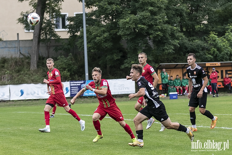 Concordia Elblg - Lechia Tomaszw Mazowiecki, fot. 5